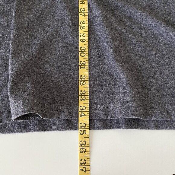 Carhartt Men's Loose Fit Heavyweight Short Sleeve Henley T-Shirt Gray 2XL Tall - Picture 8 of 8